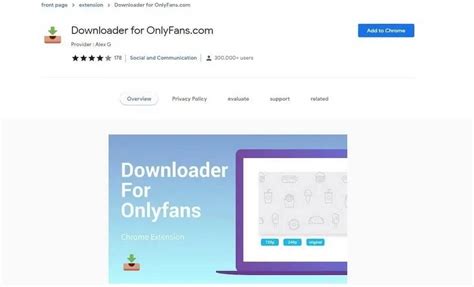 only fans downloader chrome|Onlyfans Downloader Chrome for Google Chrome